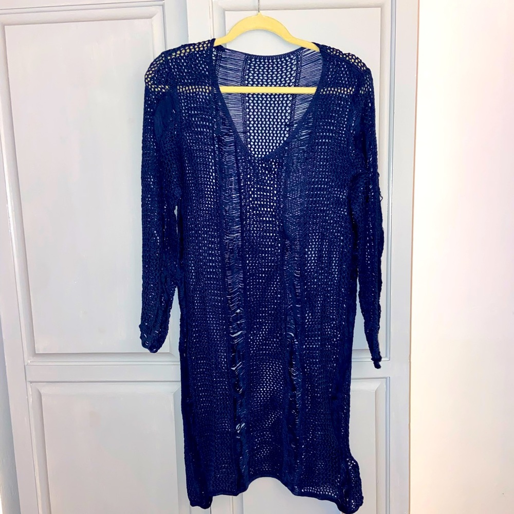 Cupshe Crochet Beach Coverup